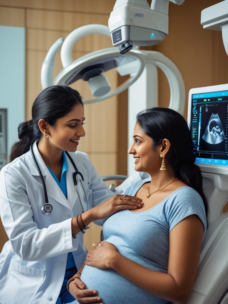 Radiodiagnosis procedure in progress at Supreme Imaging Centre by expert radiologist